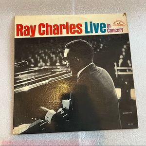 LP Ray Charles–Live in Concert, 1964 Vinyl